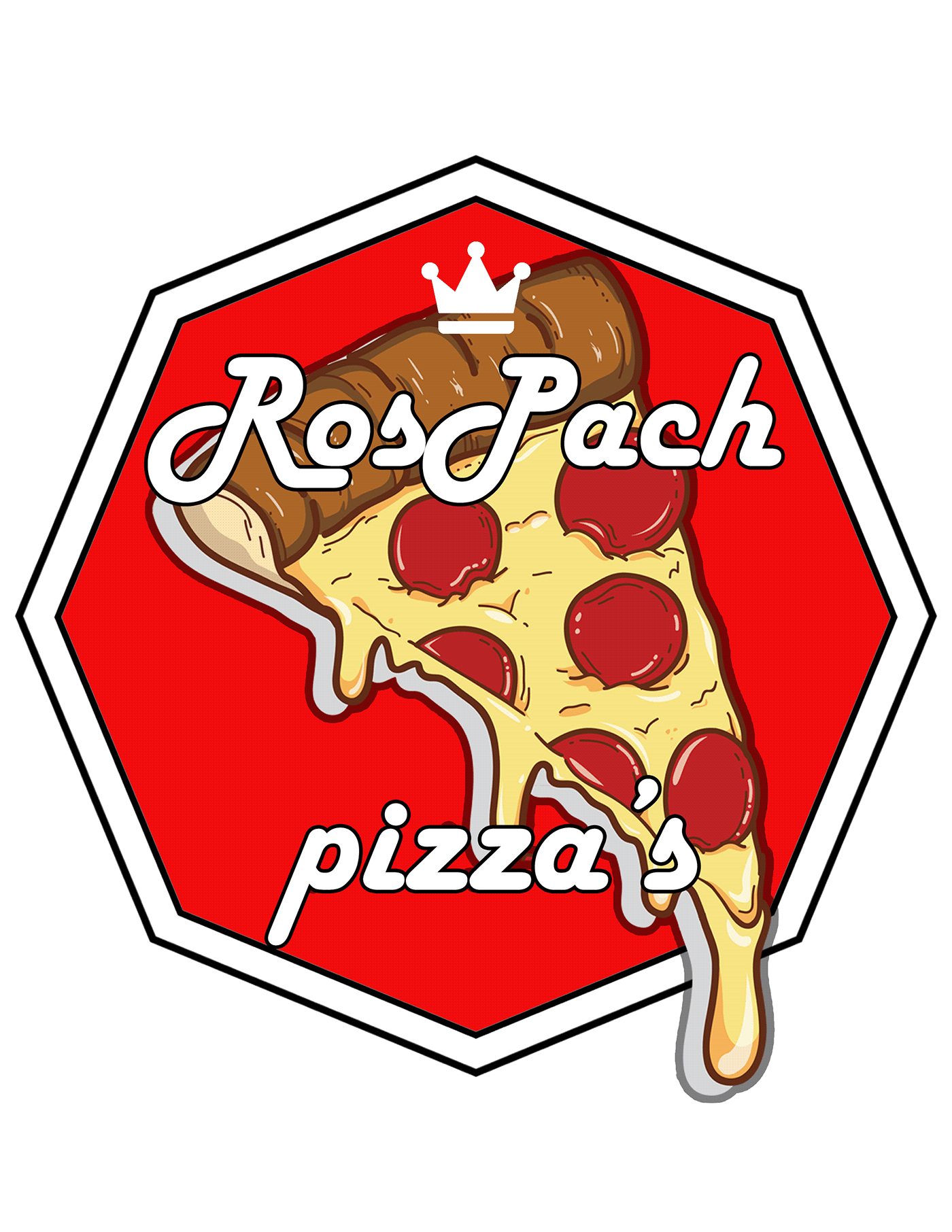 branding  logo Pizza