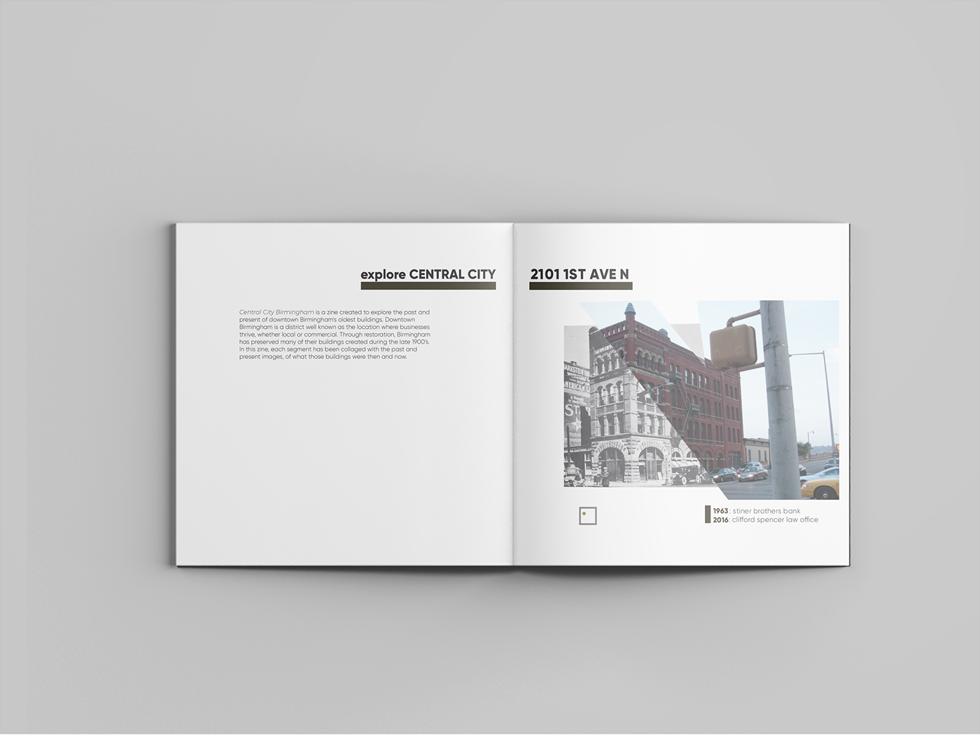 Zine  book design city