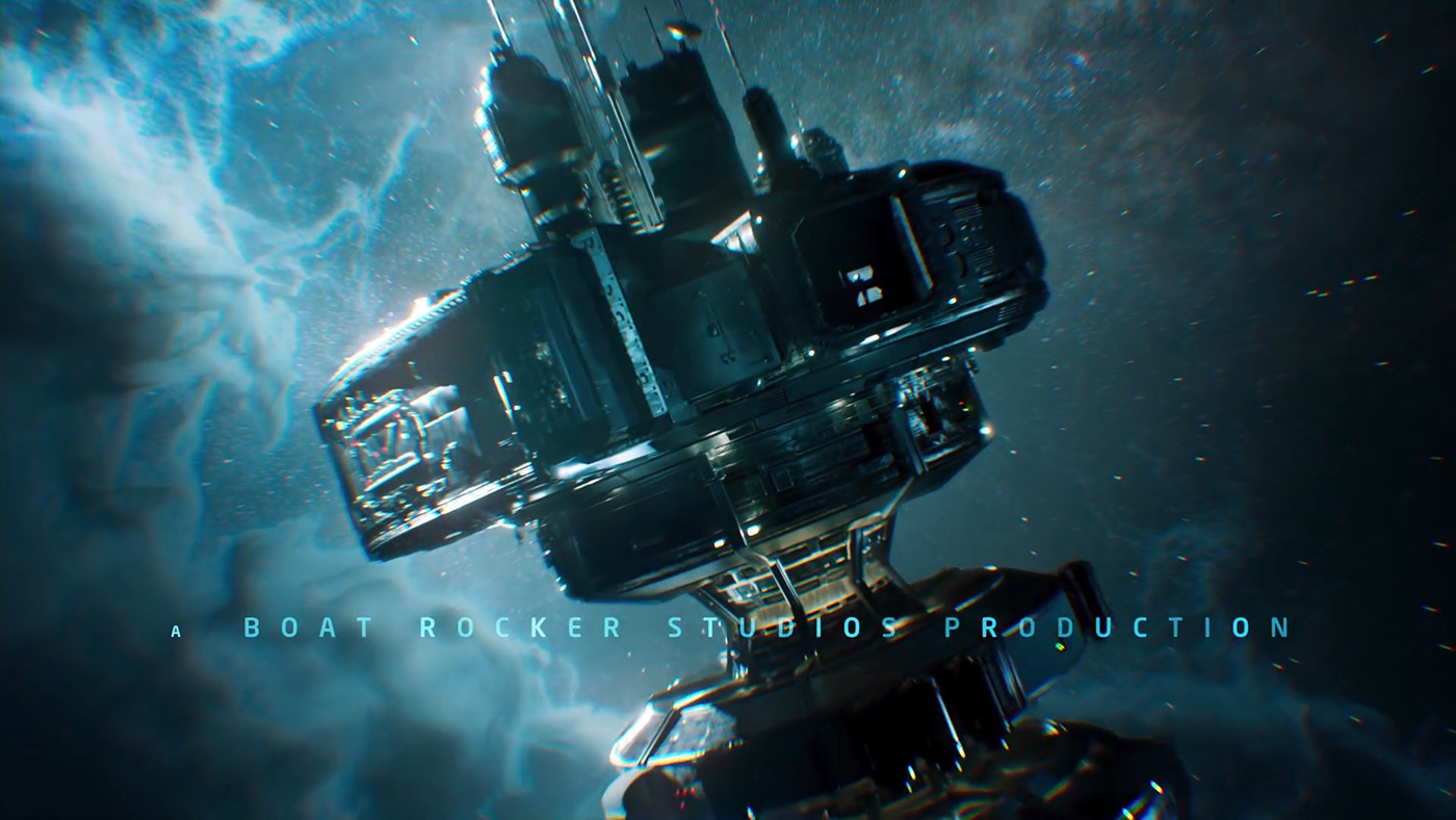 motion design after effects Main title SCFI title sequence tv show cinema 4d Octane Render CGI Space 