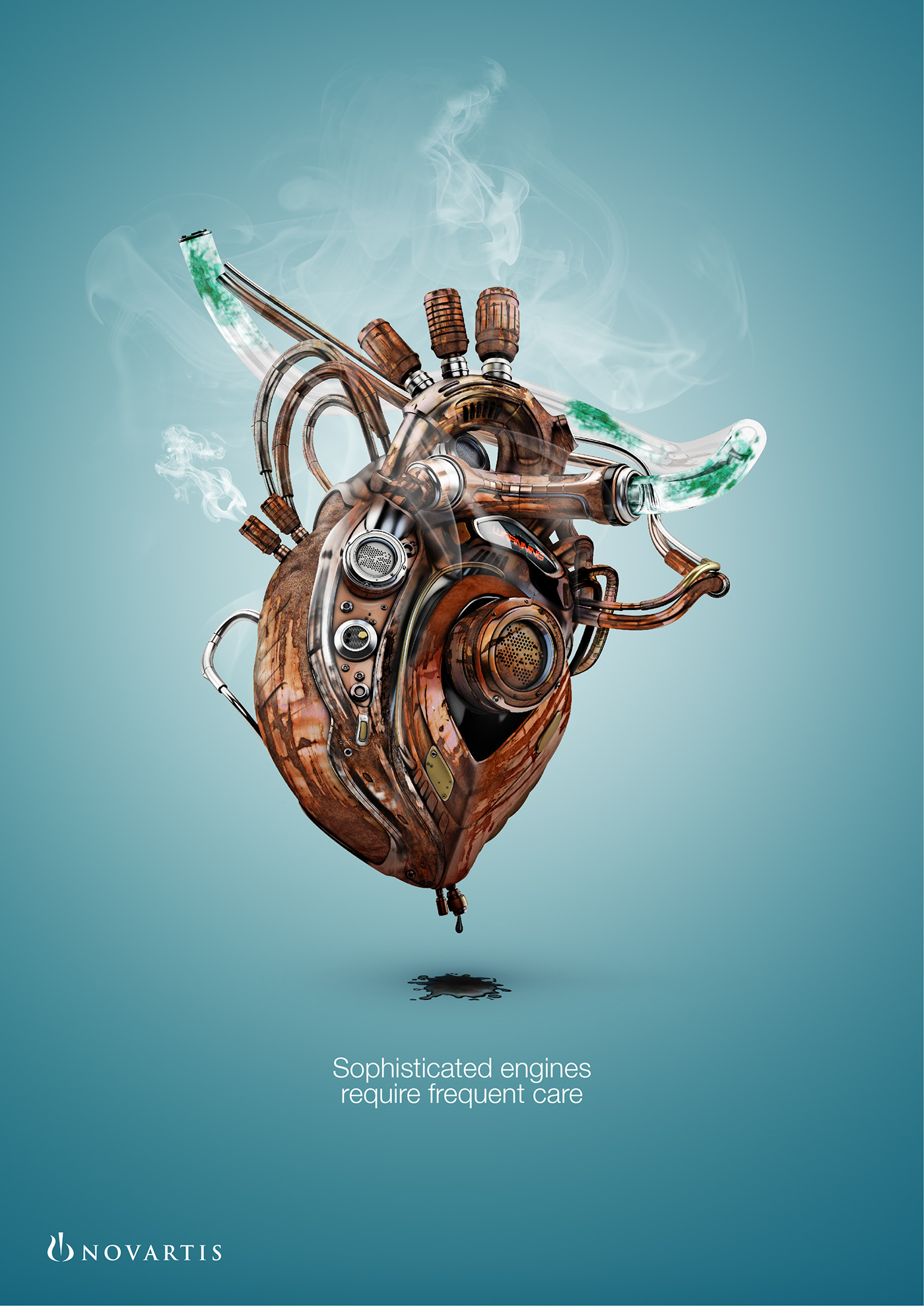 heart machine concept creative care medical award visual Health