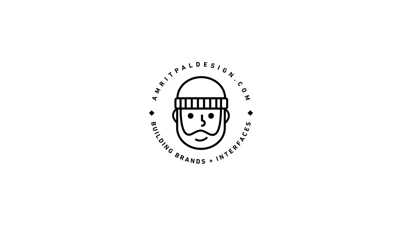 brand logo avatar line art icons funny self Self-branding logofolio portfolio