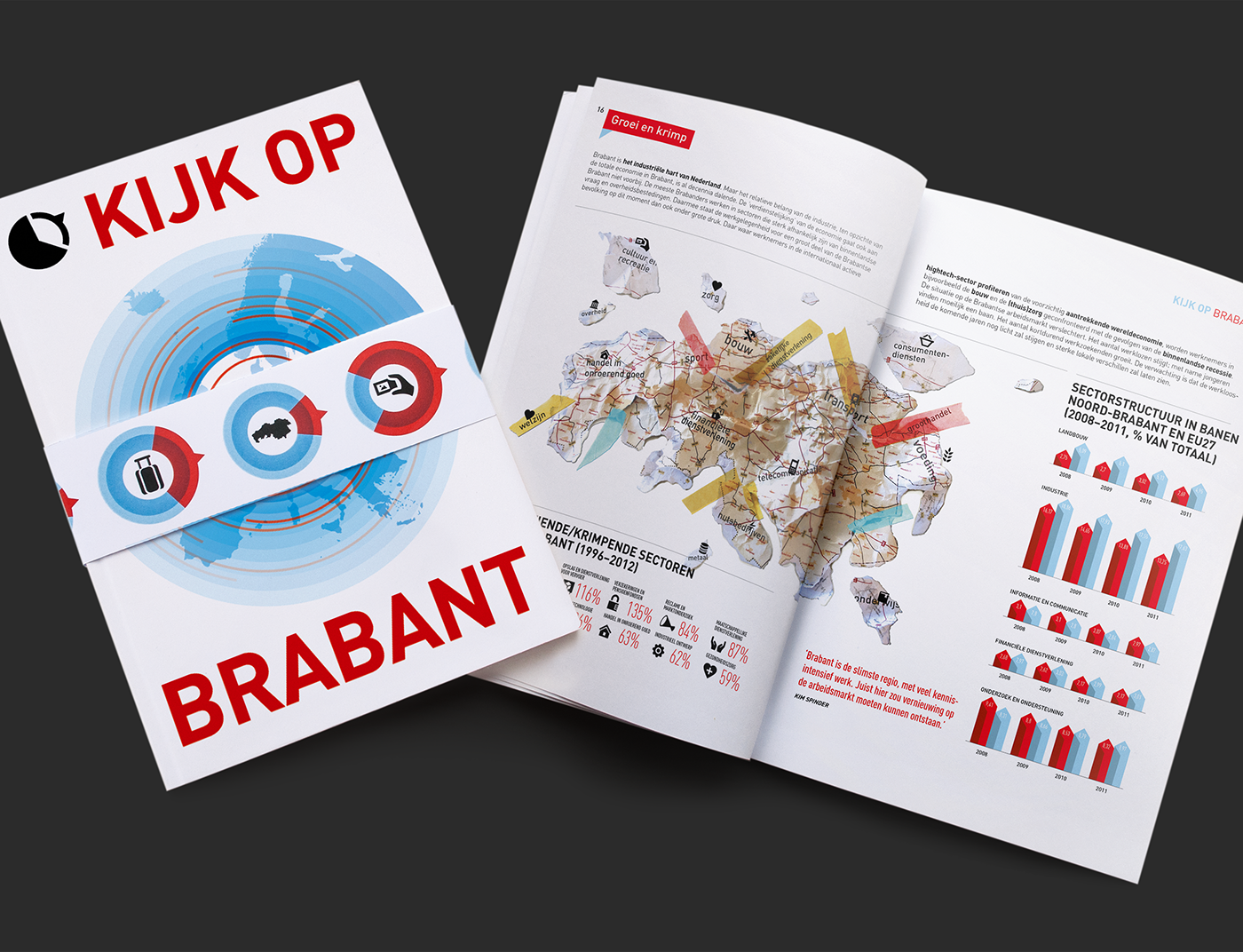 Kijk op Brabant BrabantKennis #Trenddag #BrabantKennis Total Public total active media Total Identity dutch infographics inspire