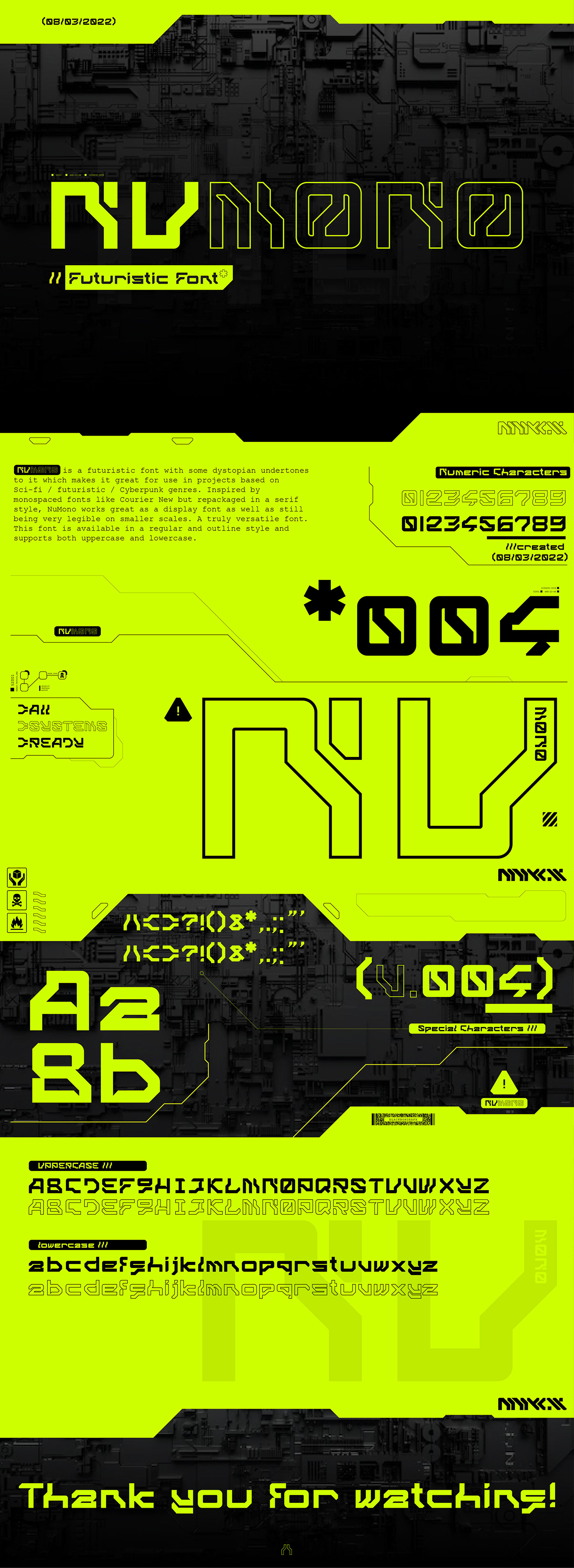 Cyberpunk Dystopia free Free font free fonts futuristic science fiction Scifi type Typeface