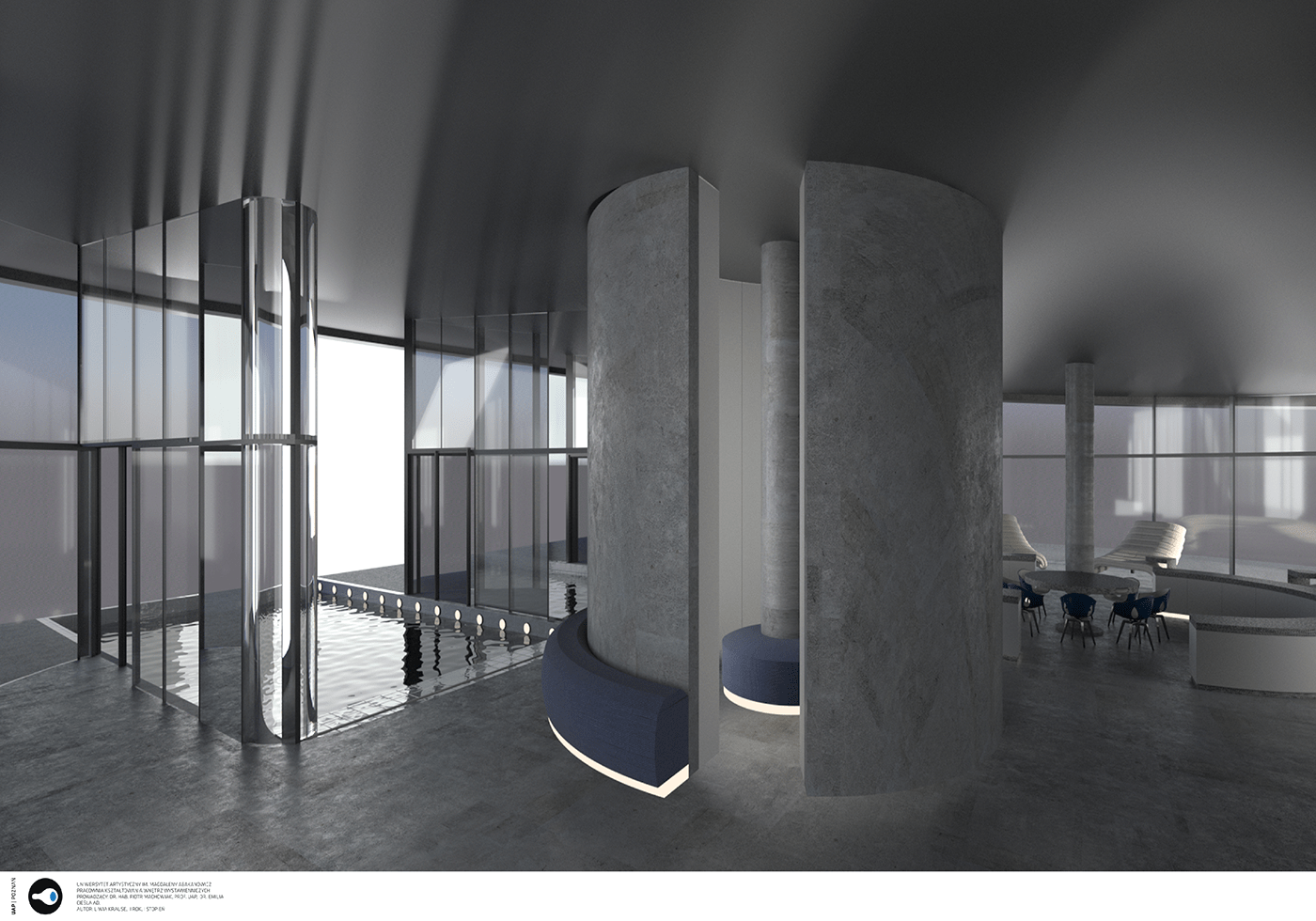 3D architecture design holidayhouse interior design  modern Render SketchUP visualization vray