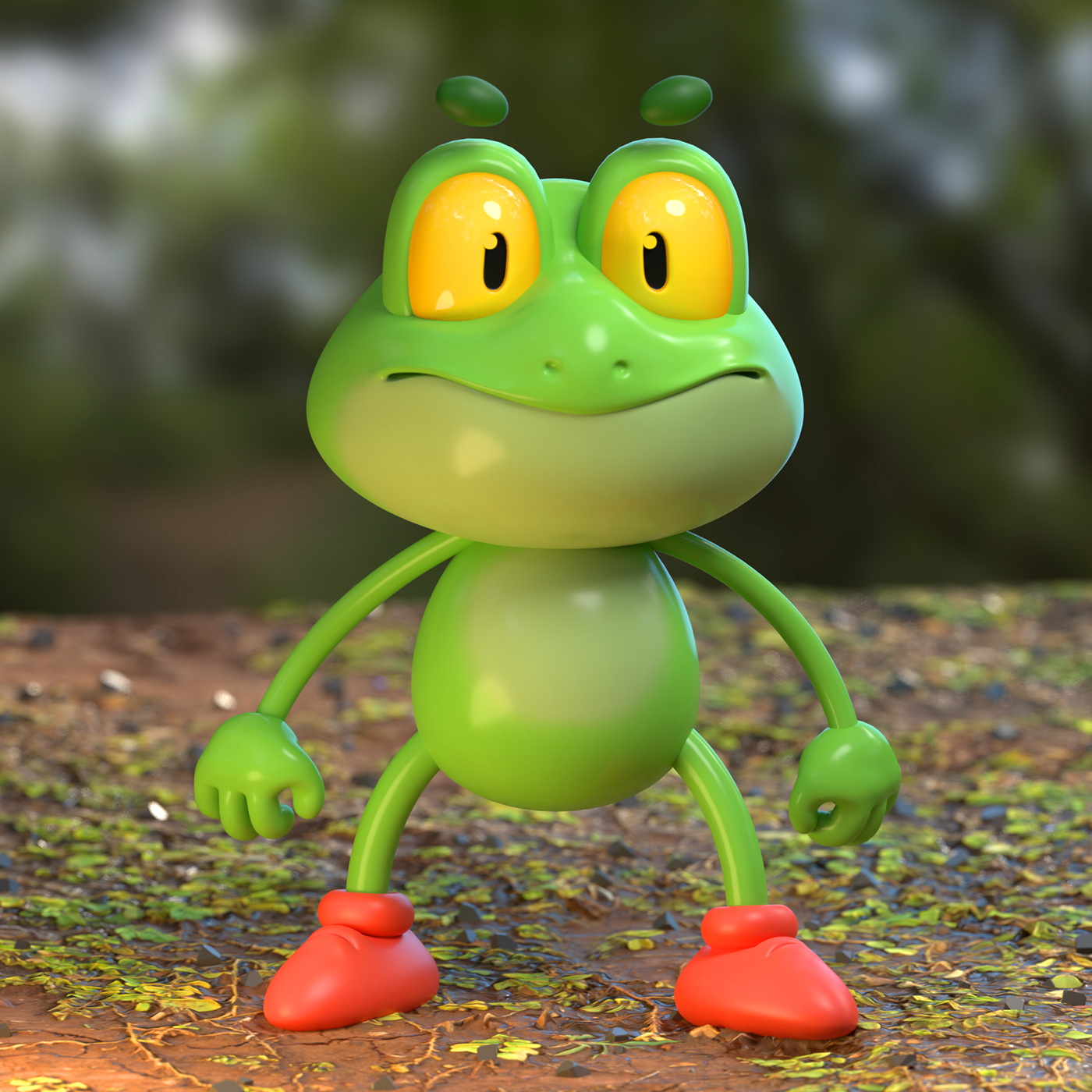 3D ILLUSTRATION  Character design  blender animation  animation3D blender3d mexico monterrey