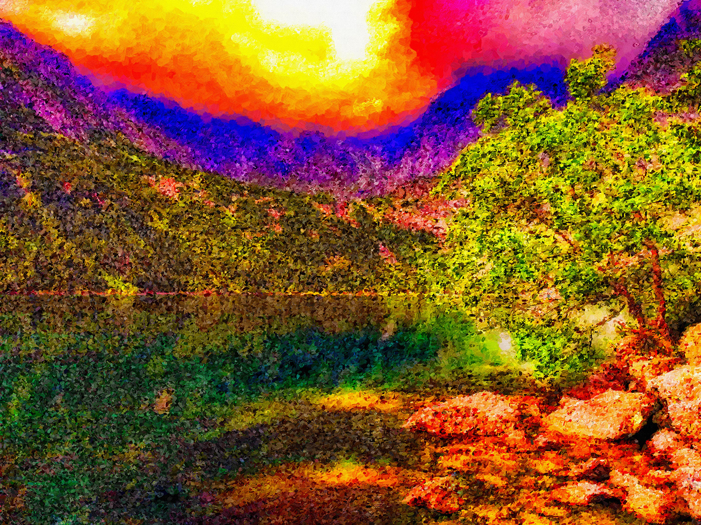 impressionism Realism fauvism Pointillism GniewomirArt gniewomiartsecond rage colours