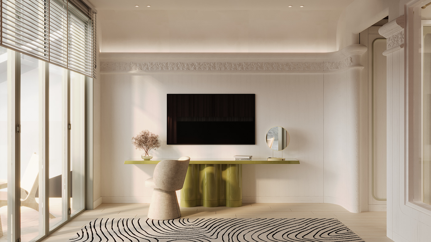 bathroom design visual identity 3ds max 3d modeling SketchUP interior design  interiors interiores architecture