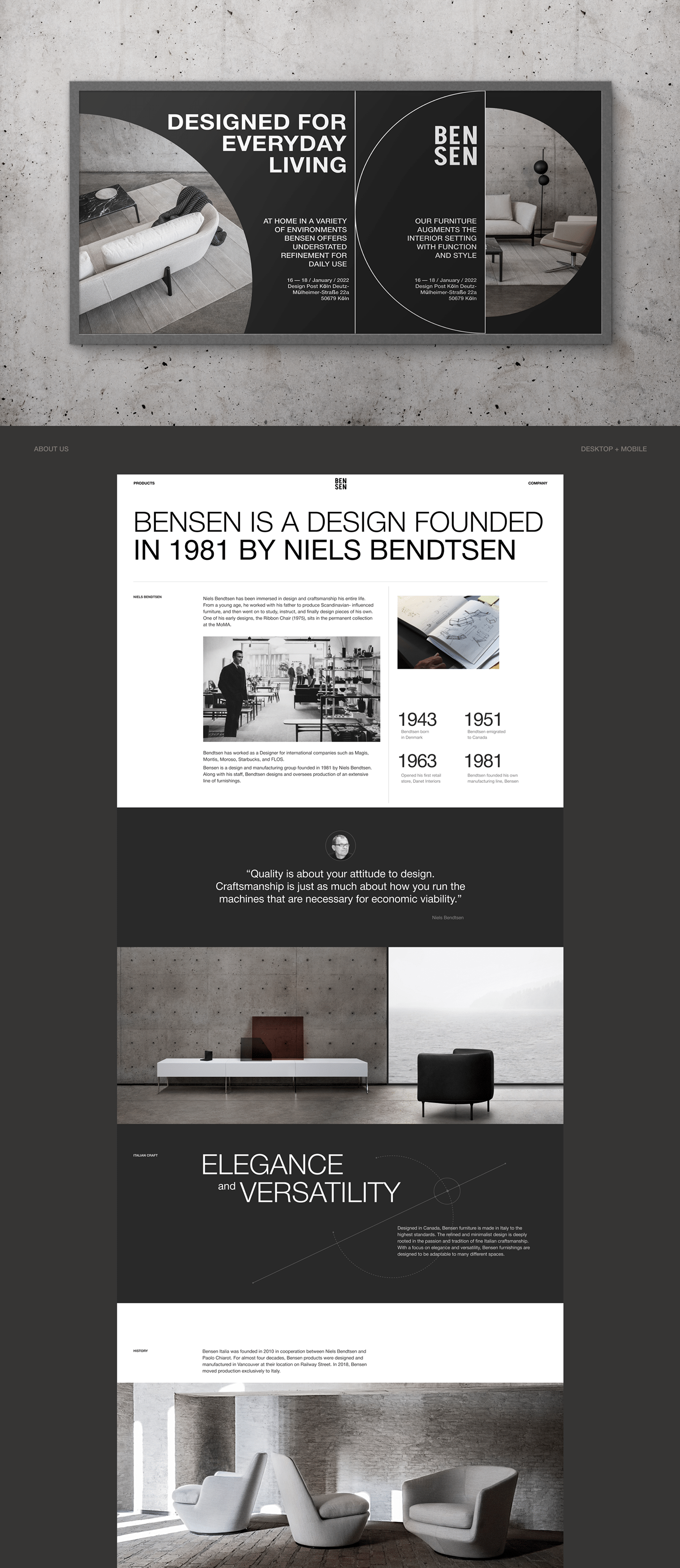 brending corporate design furniture mobile design ux/ui Web Design  веб-дизайн интерьер мебель