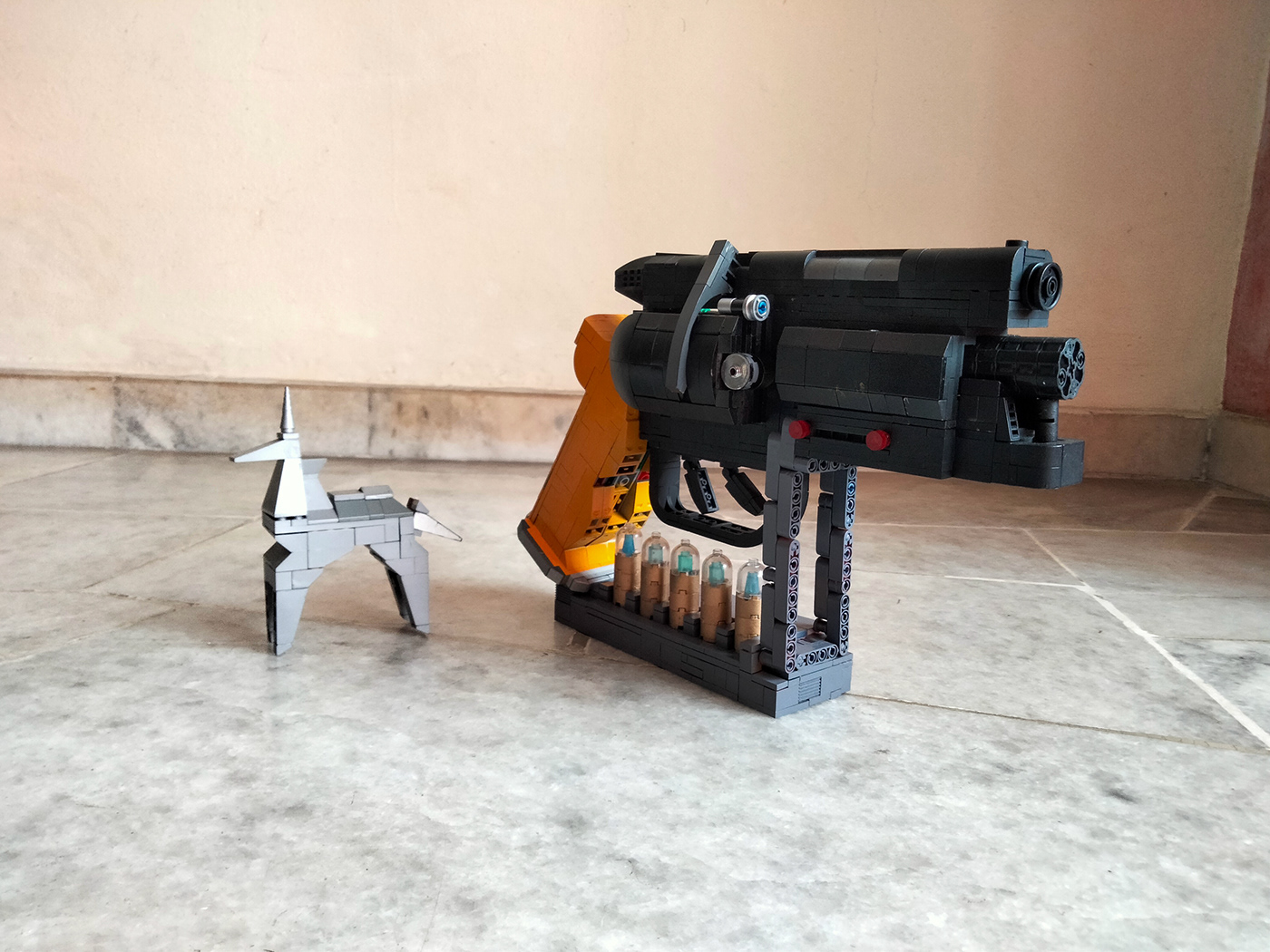Bladerunner Cyberpunk LEGO Ridley Scott blade runner sci-fi Harrison Ford movie Cinema toy