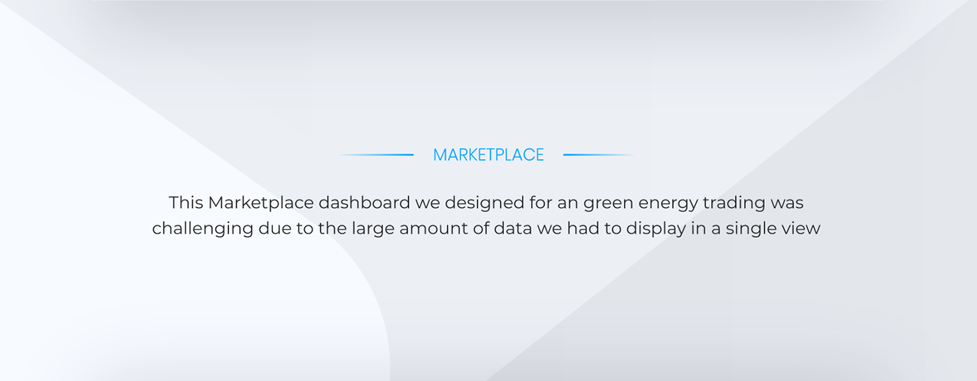 dashboard finance Fintech Green Energy Investment renewable SAAS trading UI/UX web app