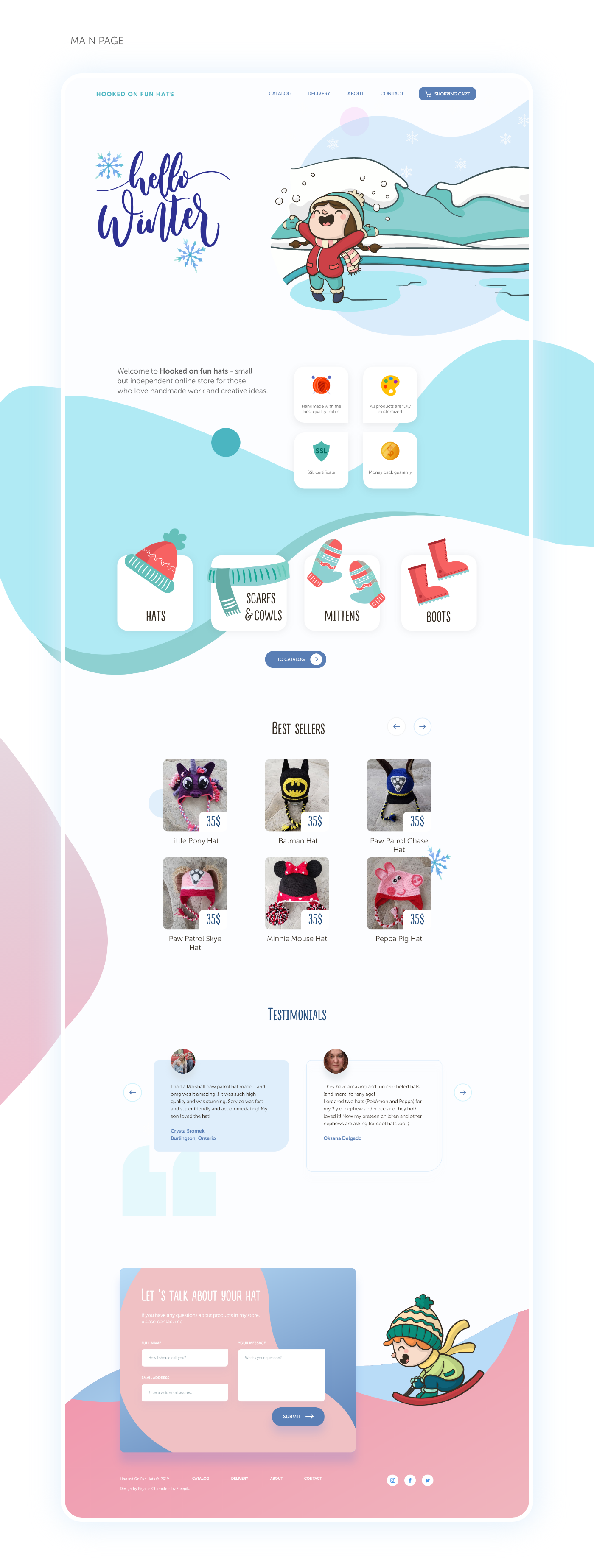 e-commerce ux UI Web Design  children online store clothes Fashion  дети интернет-магазин