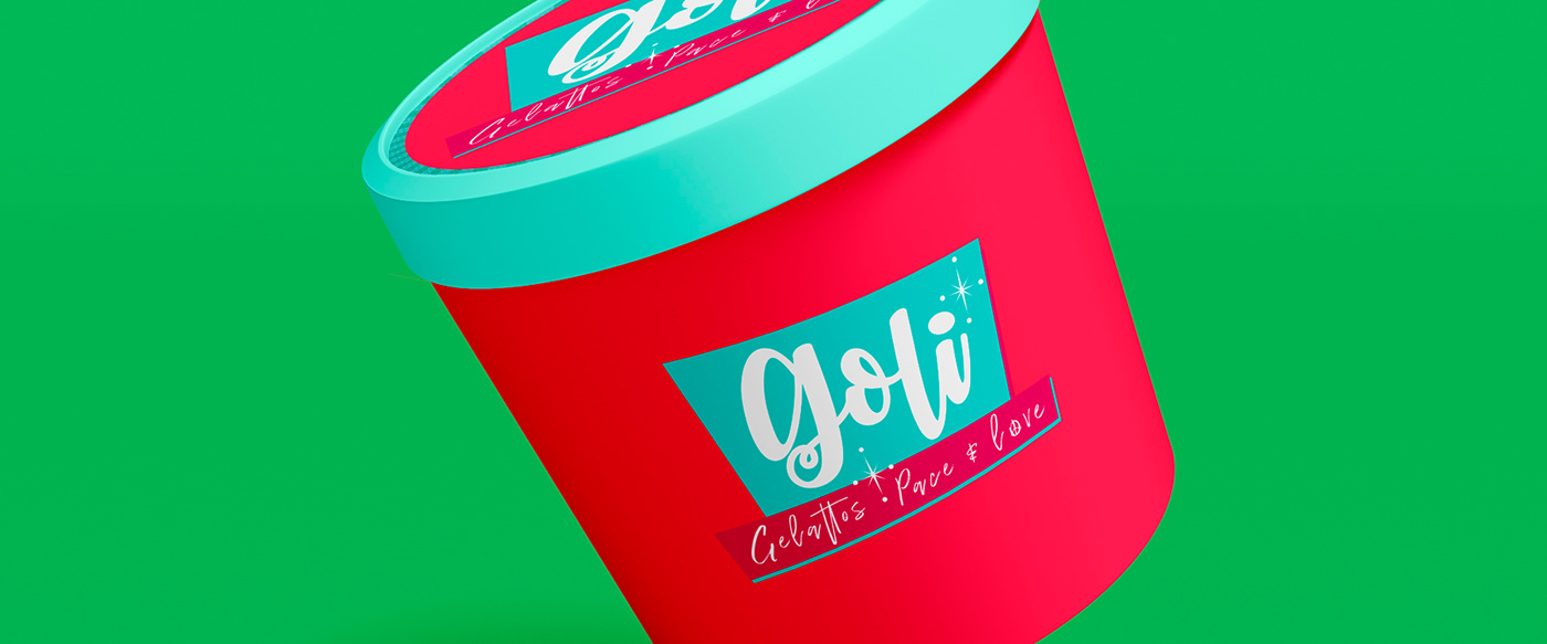 brand branding  ice cream logo Logotipo marca prints