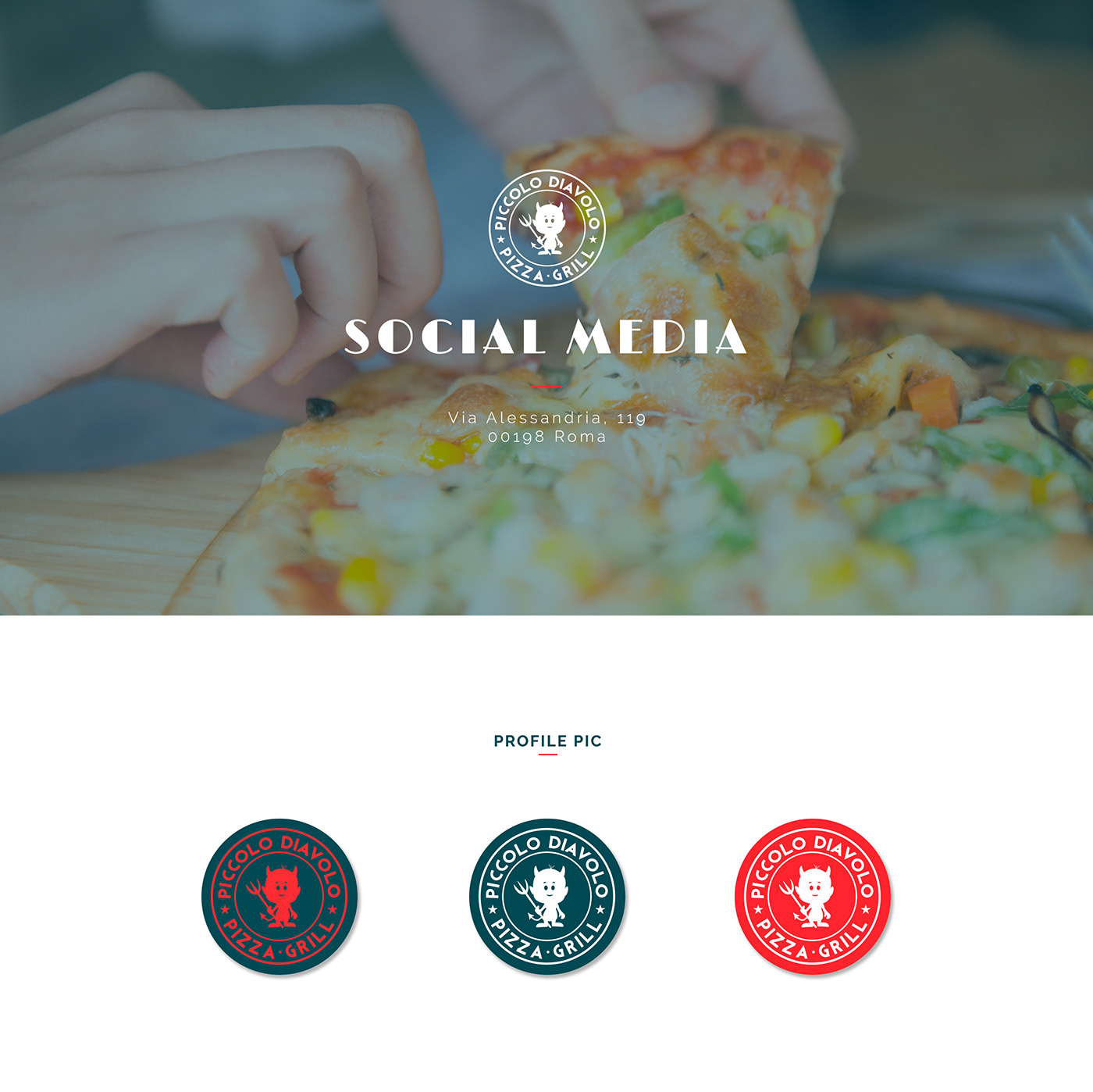 social media restaurant Food  facebook instagram Stories Pizza graphic design  Web Design  Social Strategy