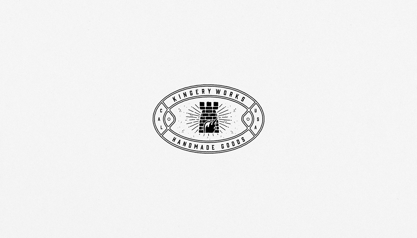 logo identity Logo Design vintage black White design dustin chessin Dustin Chessin marks brand