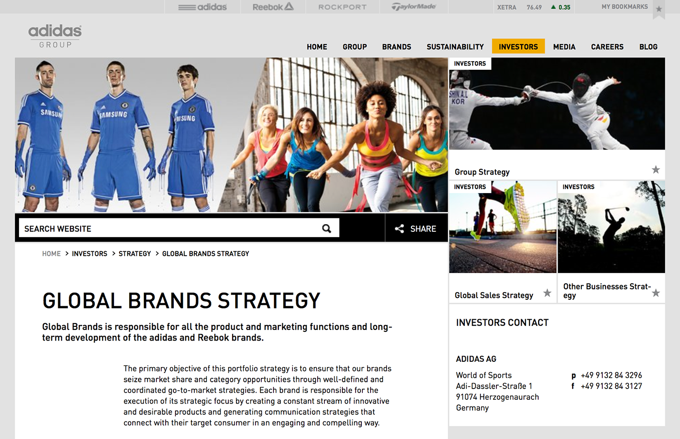 adidas Brand Design gravitart