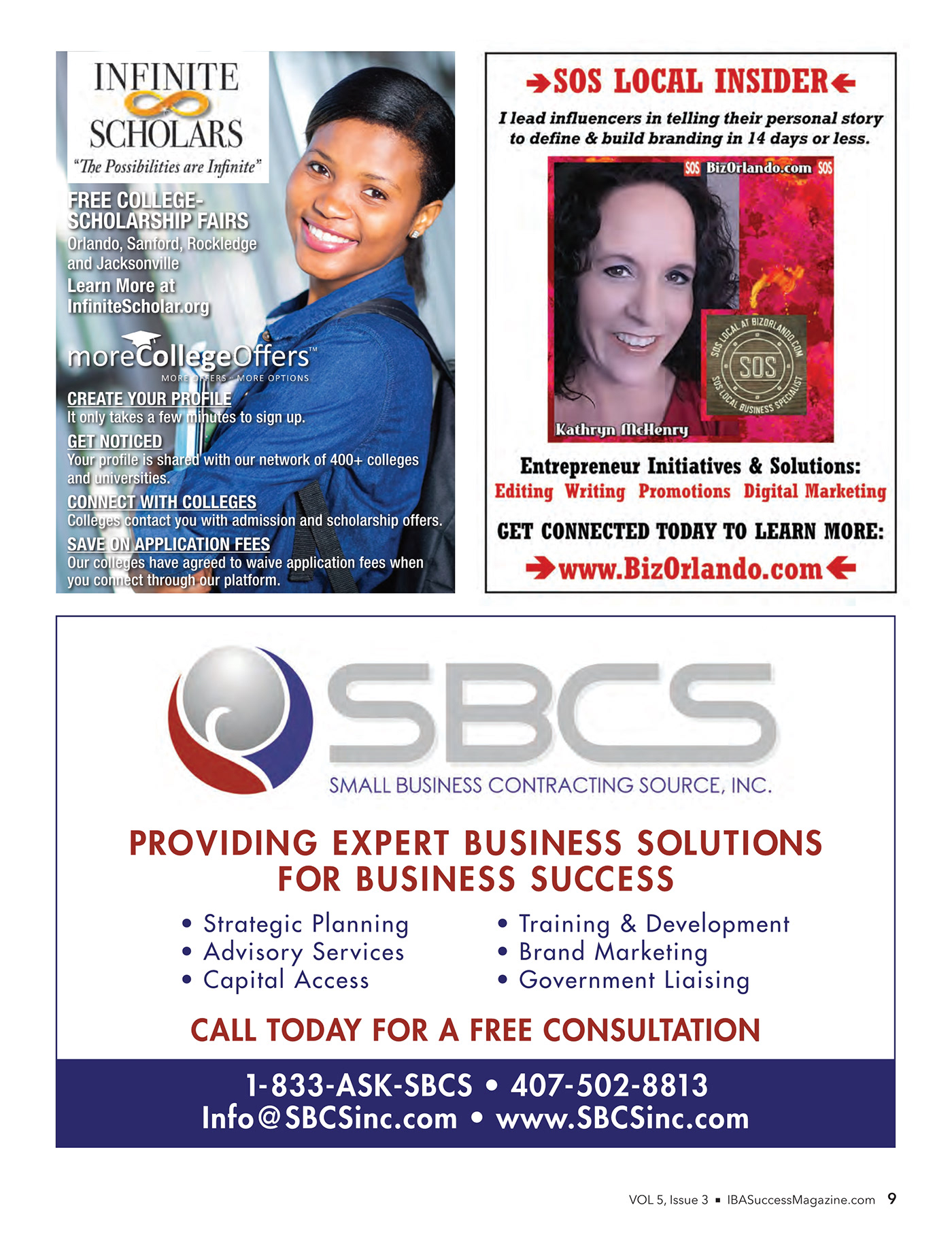IBA Success Magazine digital marketing writing  Editing  BizOrlando BizOrlando FL Consultancy business consulting agency @BizOrlandoFL marketing consultant