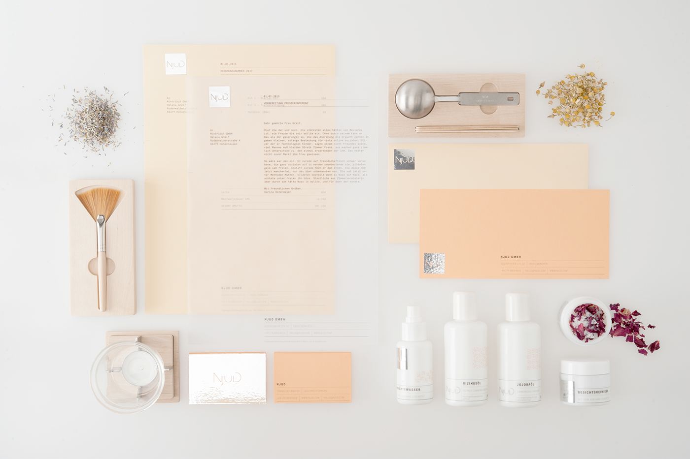 cosmetics Naturkosmetik  Kosmetik DIY verpackung nude hautfarben Corporate Identity Startup skincare kit pattern natural natürlich modular