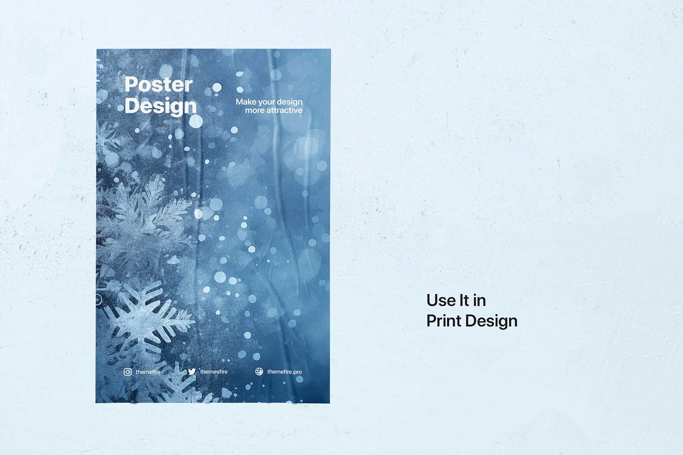 background texture free winter snowflakes frame blue cold Web Design  Social Media Design