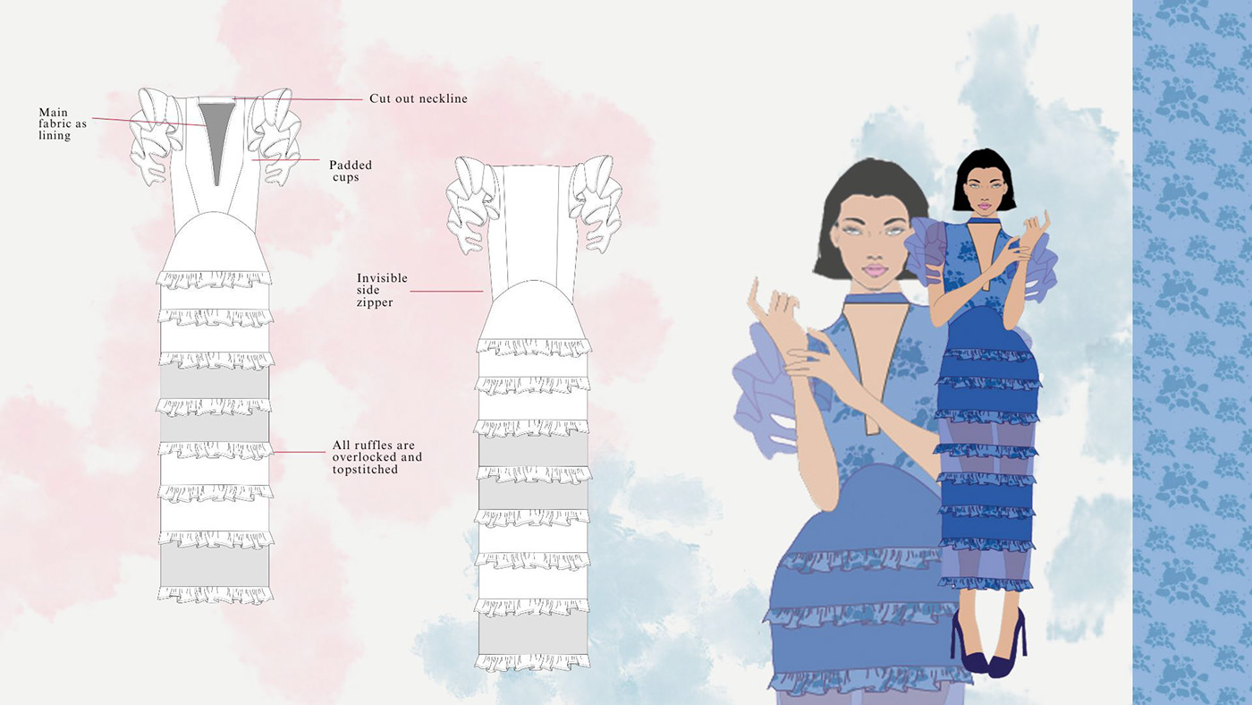 fashion design concept Social Issues womenswear apparel patternmaking Garment Construction fashion portfolio Collection