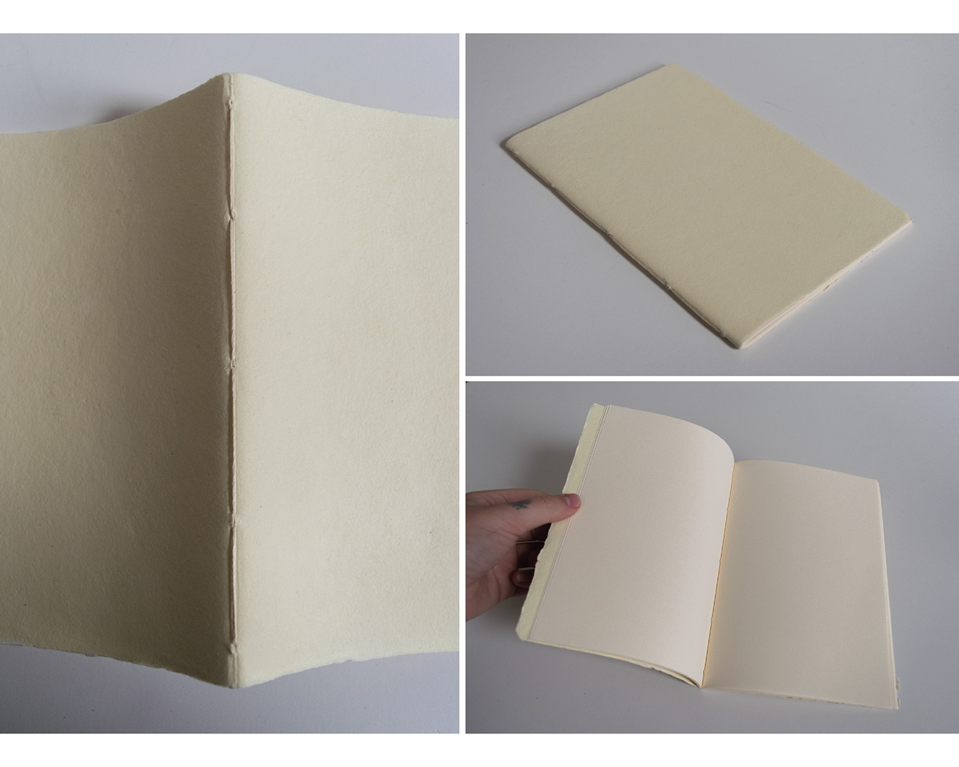 Book Binding Facsimile books handmade paper coptic pamphlet hardcase hardbound