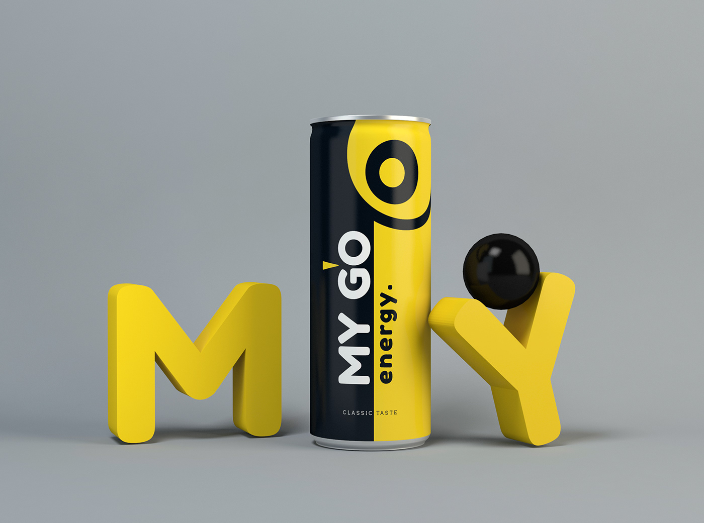 beverage brand identity branding  energy drink packaging design