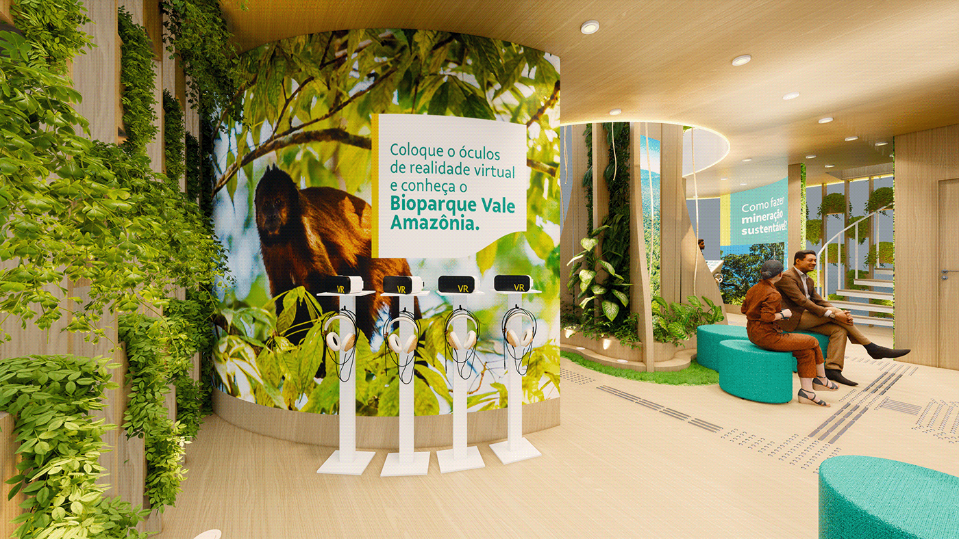 design 3D Exhibition  designer natural natureza Stand booth design stand design Exhibition Stand Design