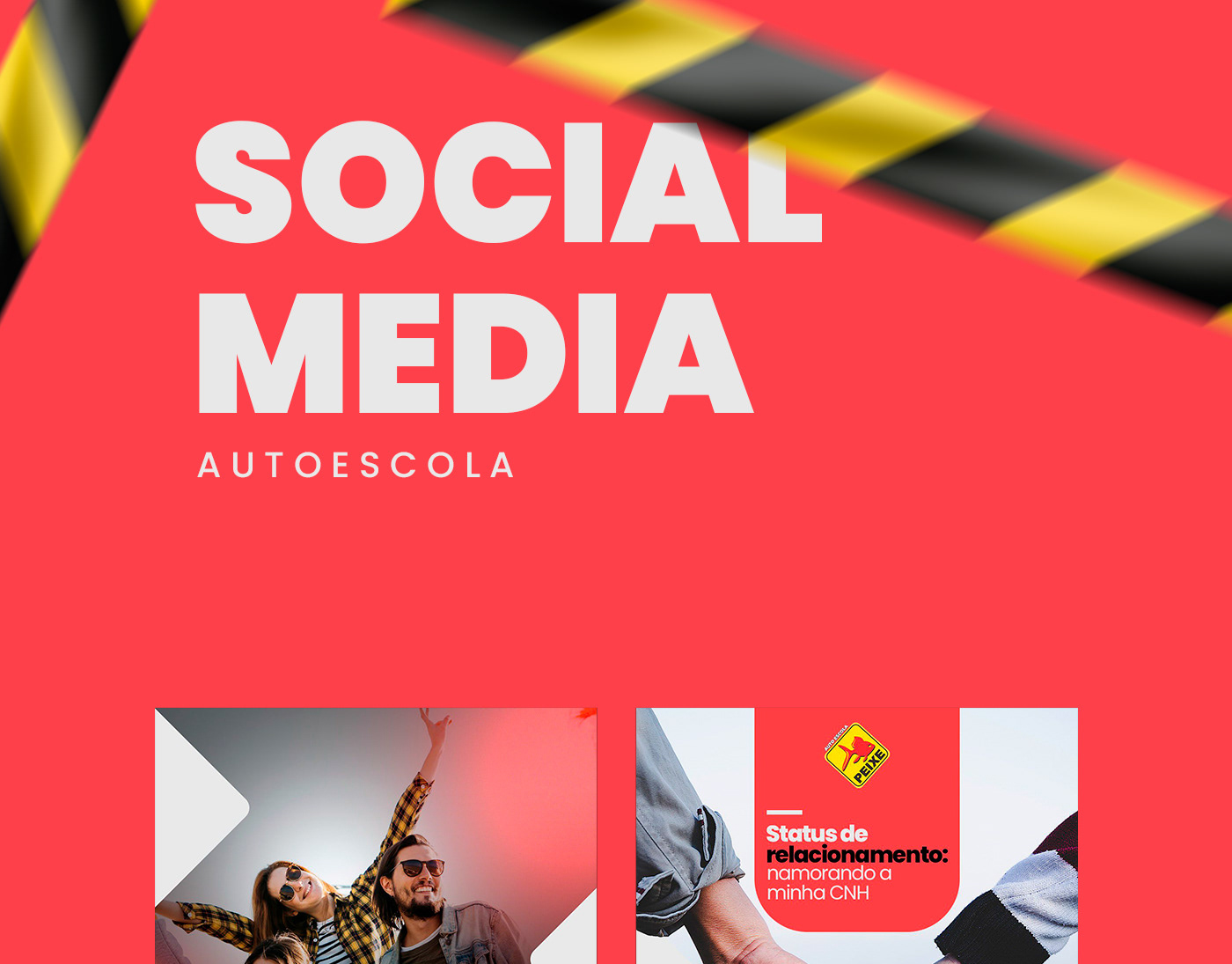 autoescola designer driving school marketing   social media Social media post