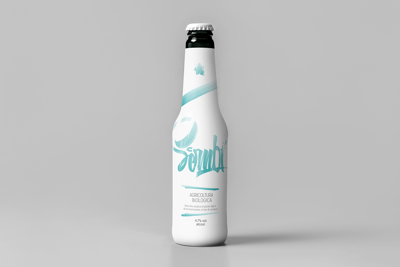 Label drink Calligraphy   design creative branding  brand logo sambi inspire
