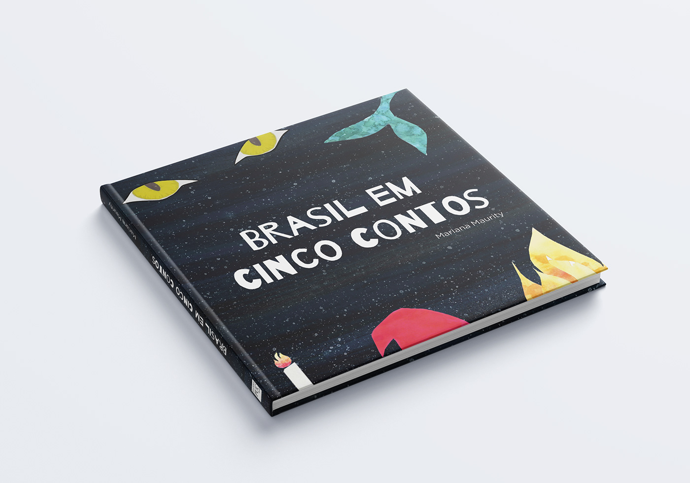 Brasil contos editorial folclore iara Ilustração Livro Lobisomem saci
