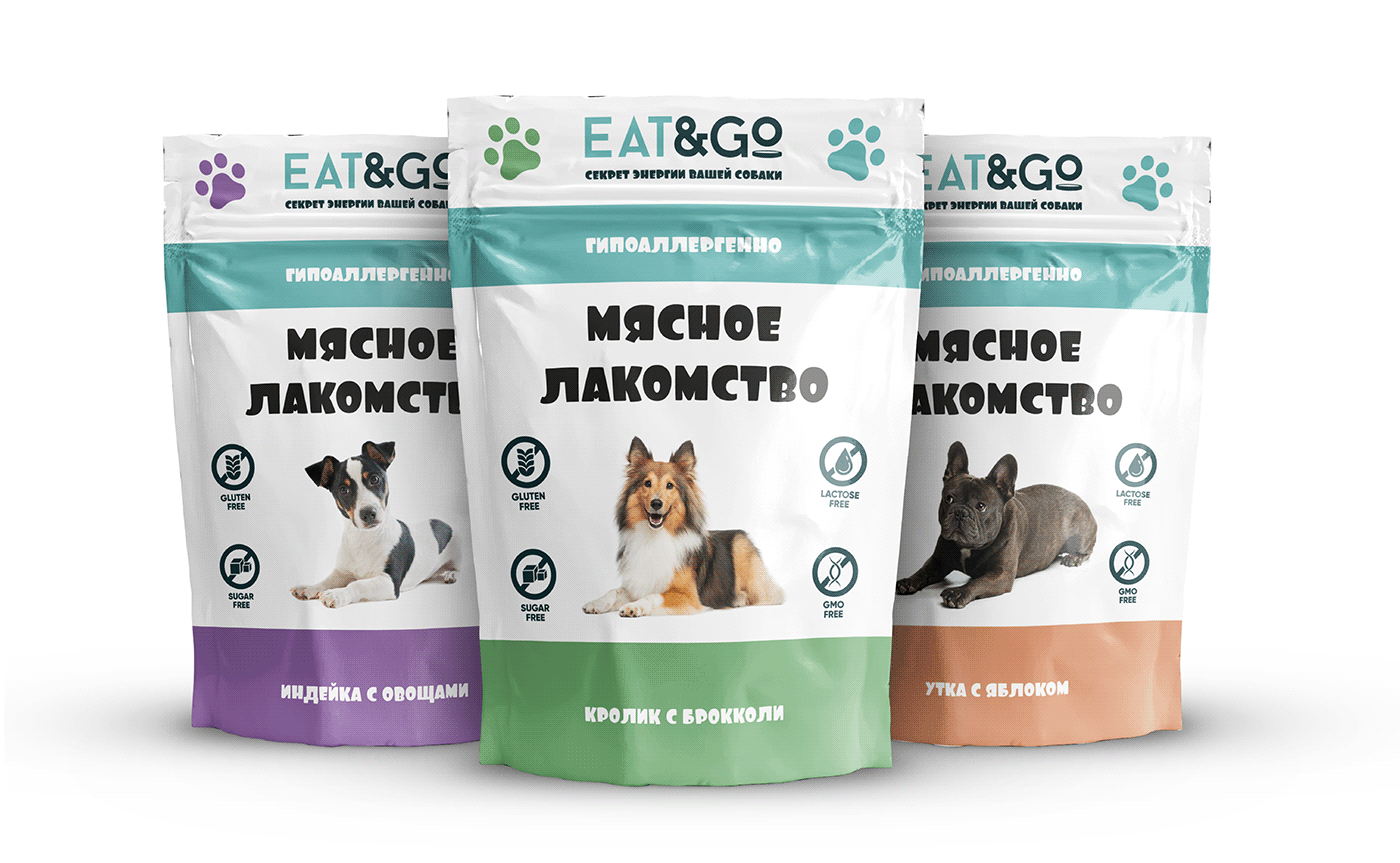 dogfood packaging design Health allergies bone treats Pet dog animal hypoallergenic products
