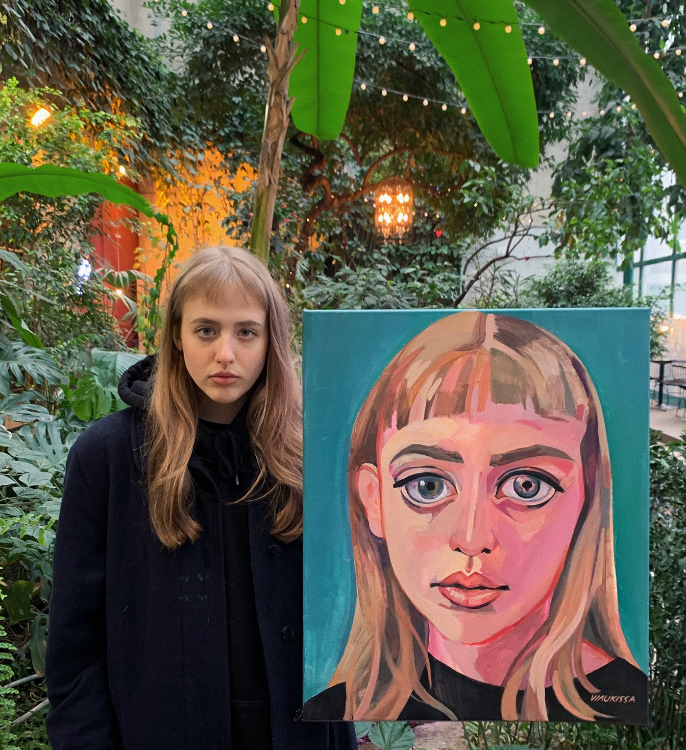 acrylic art artist colors face faces mood portrait portraitist saintpetersburg spb