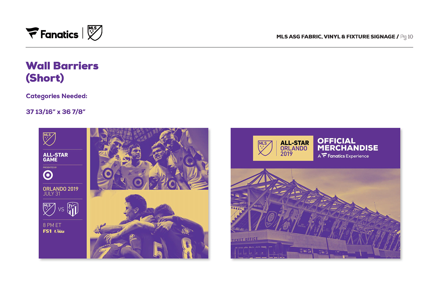 mls soccer pro sports sports design orlando all-star game fanatics stadium digital