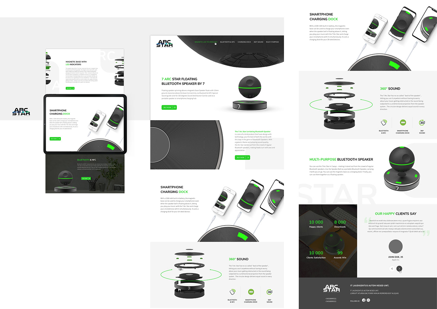 creative design graphic Responsive Web Webdesign