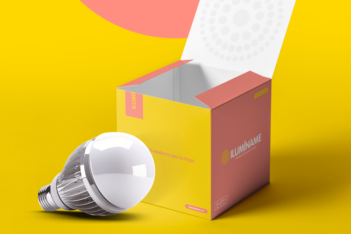 branding  brands intellmedia lampara lighting mexico monterrey Packaging