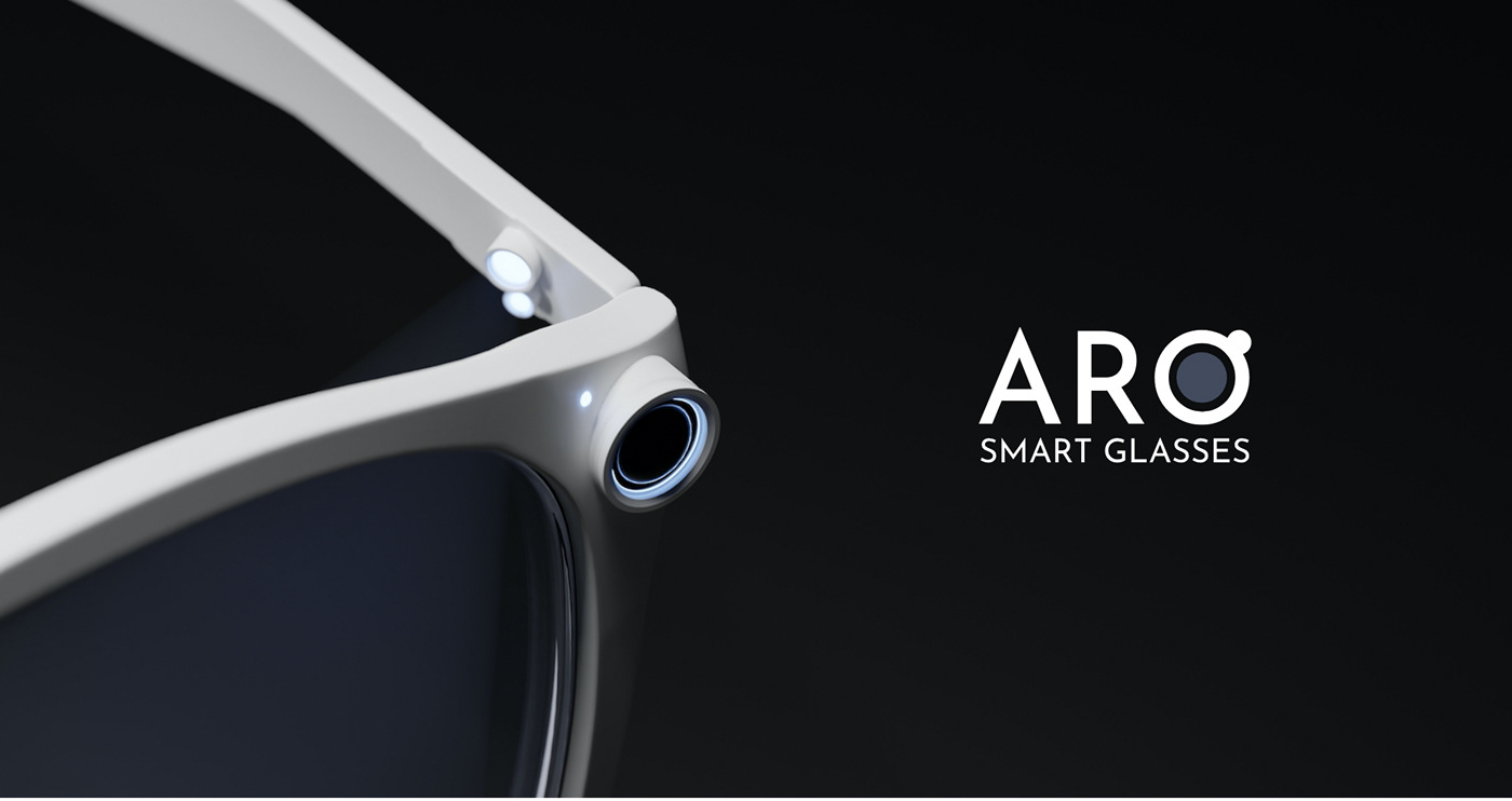 Close-Up ARO Smart Glasses