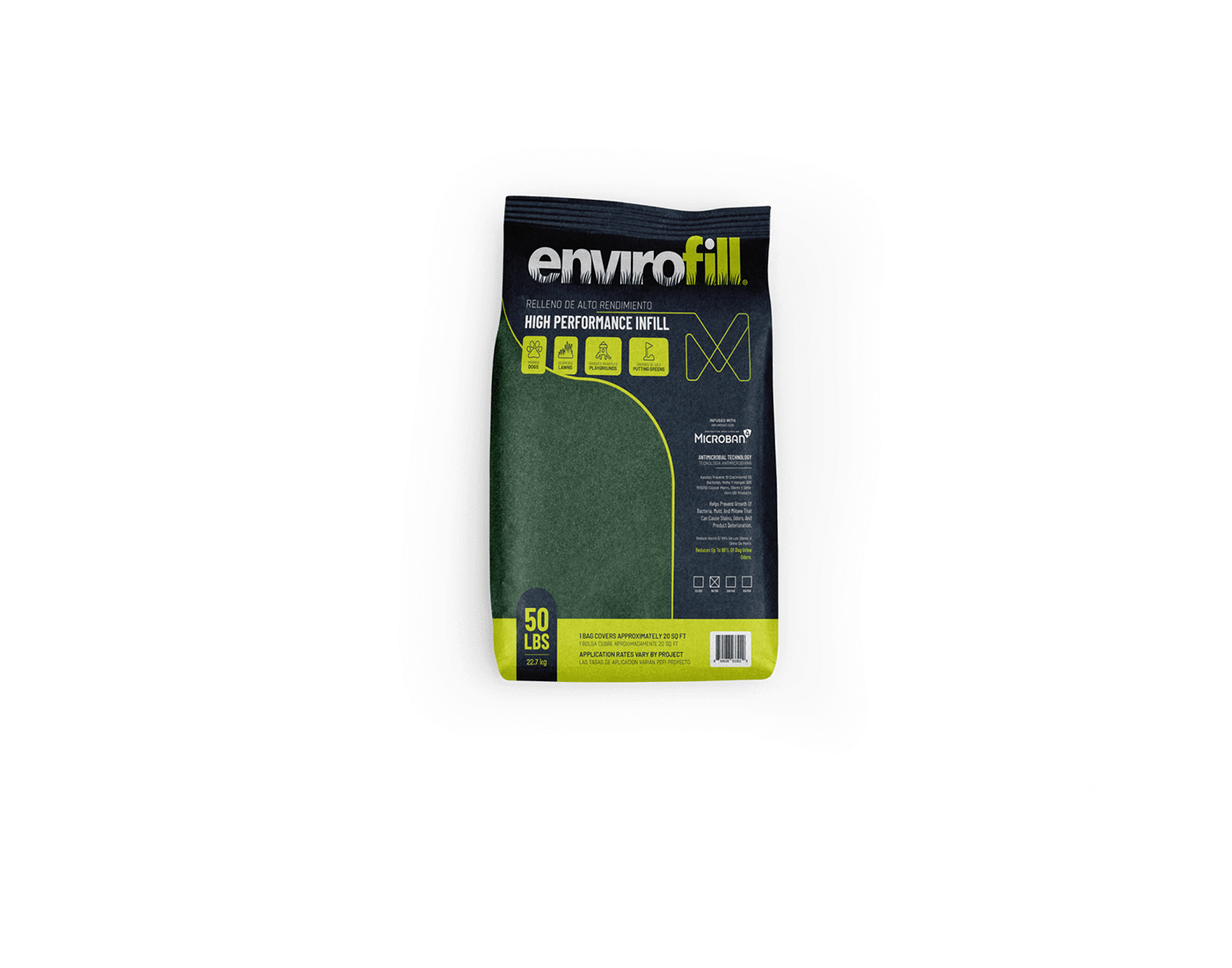 artificial grass bag Infill Packaging Product Bag Design
