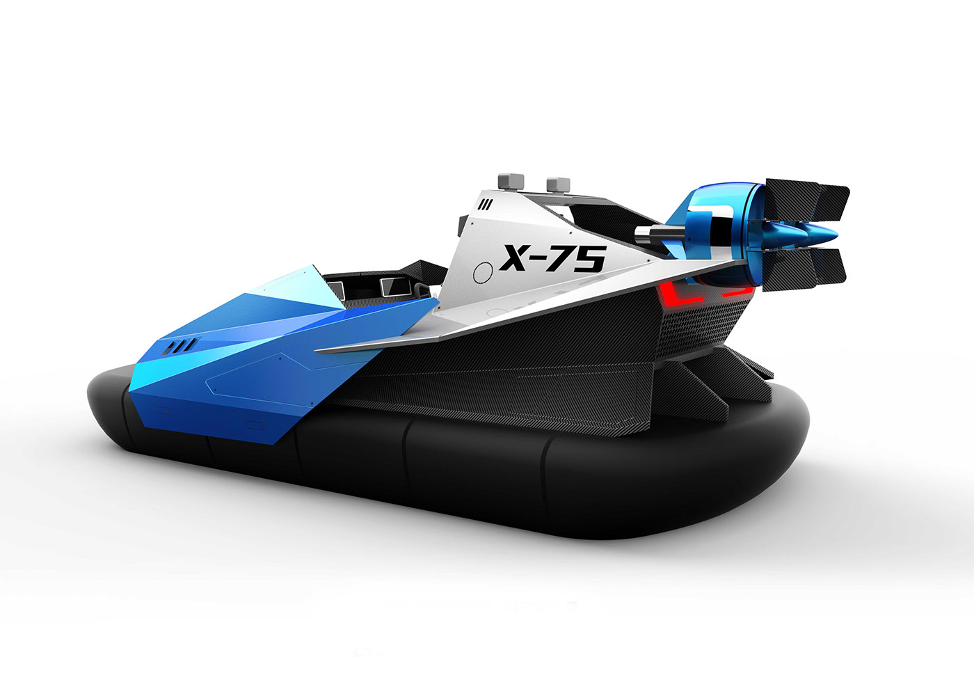 design jan bujnak 3D visualization concept hovercraft sketches sport concept design Future Concept Bombardier Design work future design Proposal