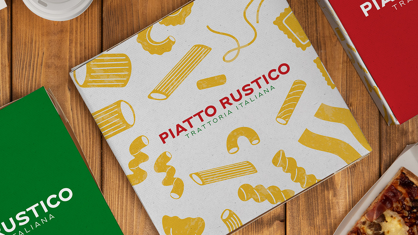 trattoria Italy restaurant brand identity Food  visual identity Logo Design restaurante italiano