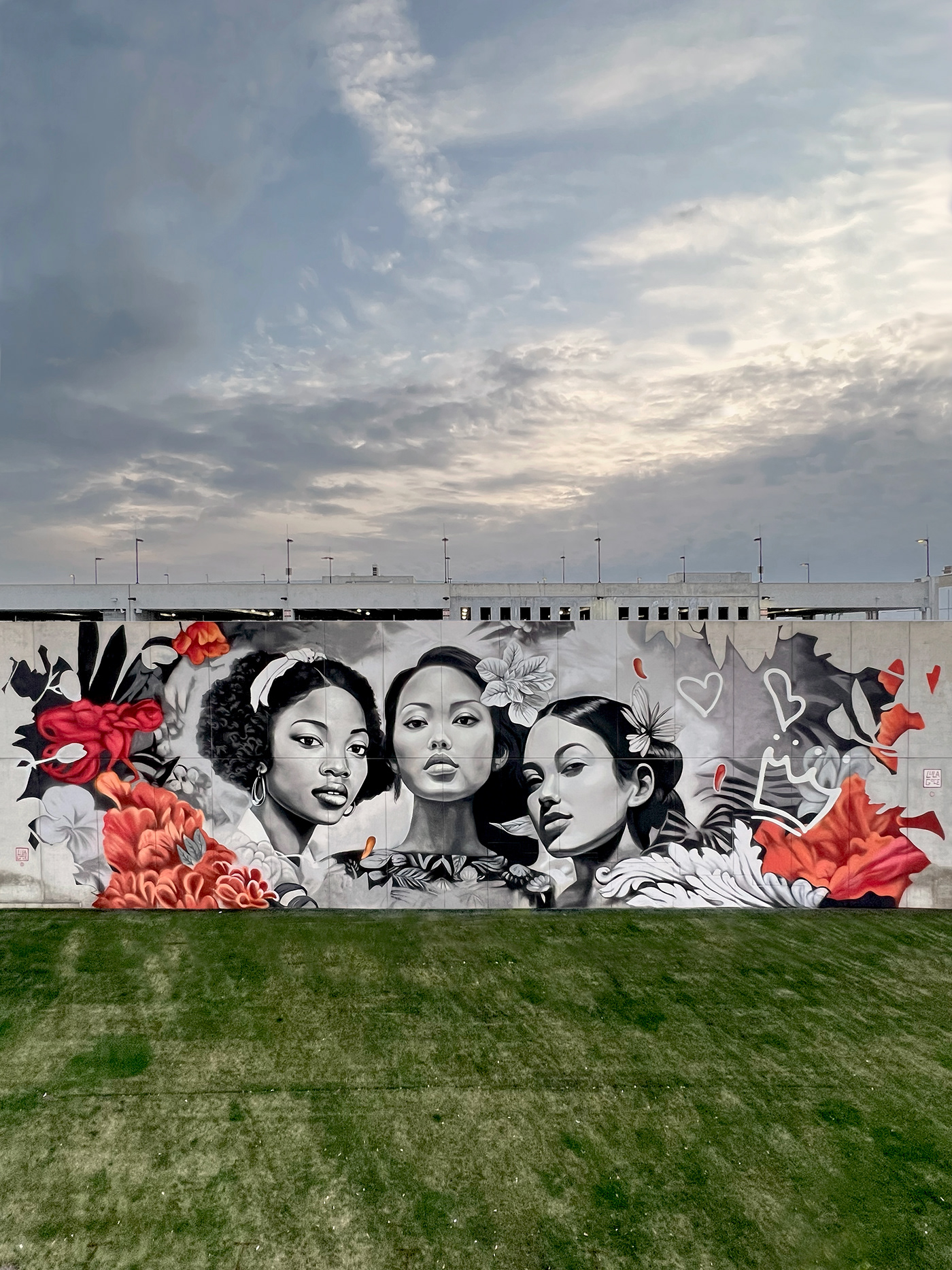 Lula Goce Detroit streetart Mural detroit Mural Portrait women portrait mural urban art arte urbano