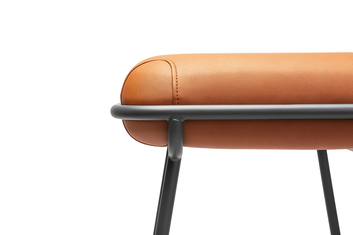barstool hocker stool seating chair upholstery design industrialdesign industrial doki