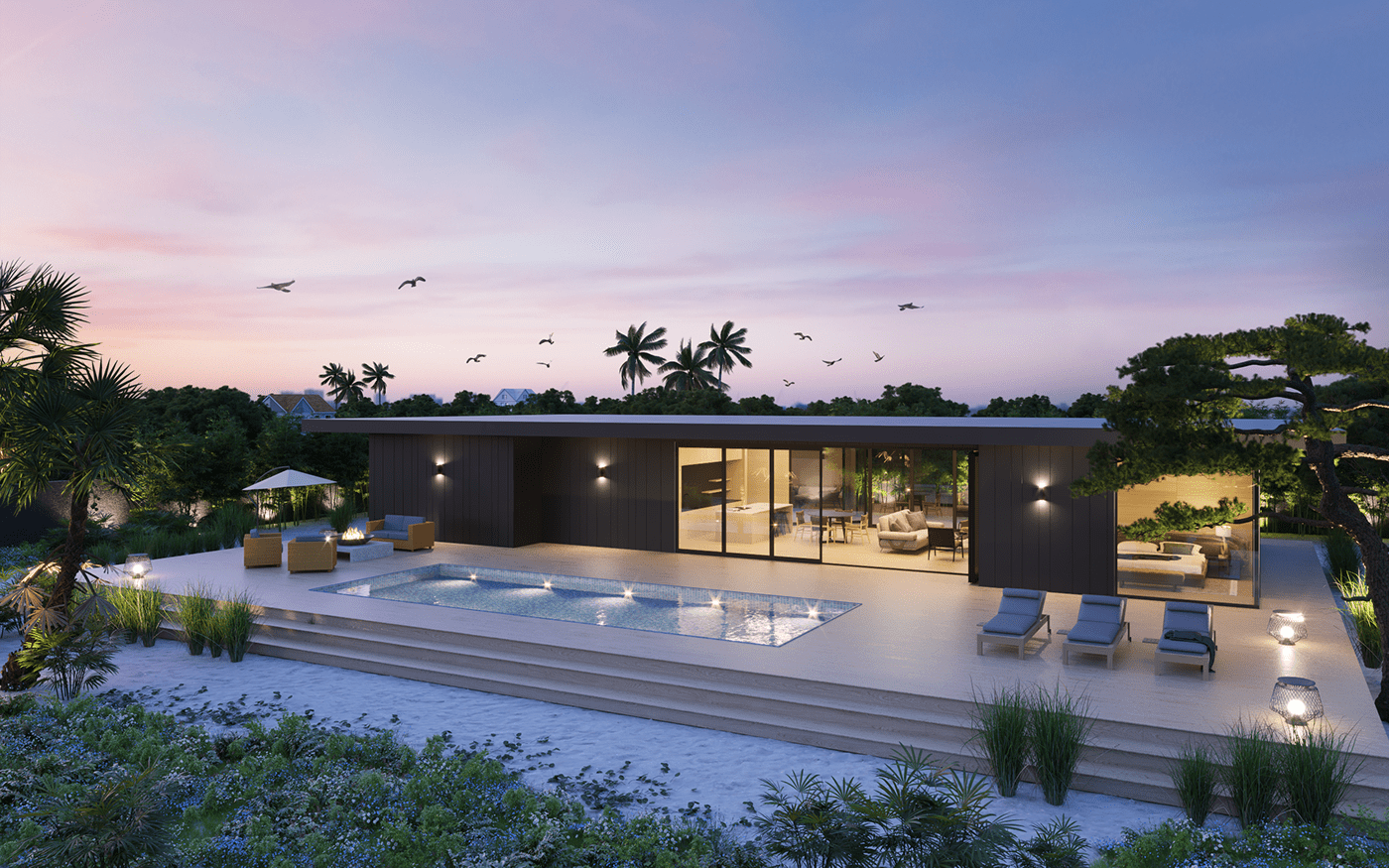 Luxury Home Architecture Designing Elegance