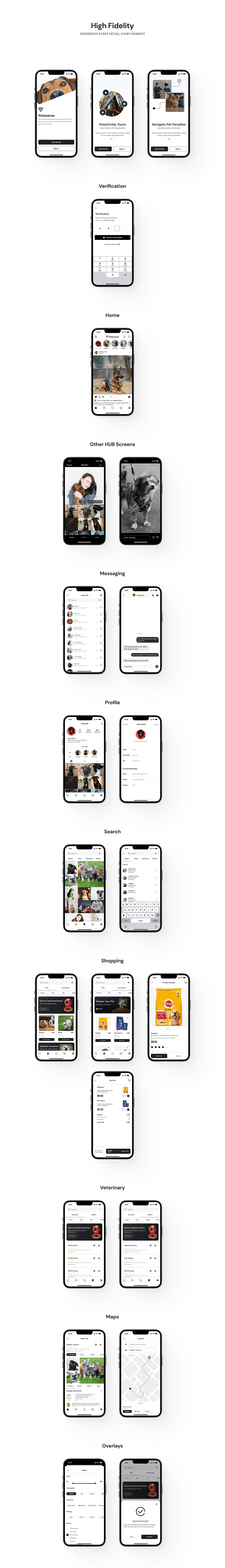app design UI/UX iphone Ecommerce Pet Socialmedia Shopping free instagram ios