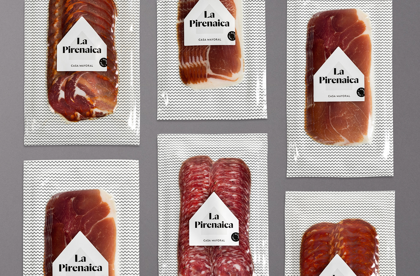 alimentari branding  catalogo embutido jamon marca Packaging