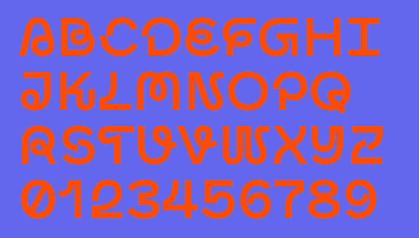 brand identity design digital display font display typeface sans serif font type design Typeface typeface design typography  