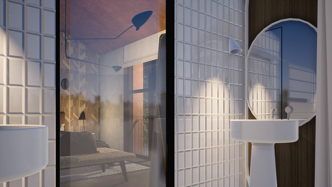 architecture furniture interior design  Render visualition