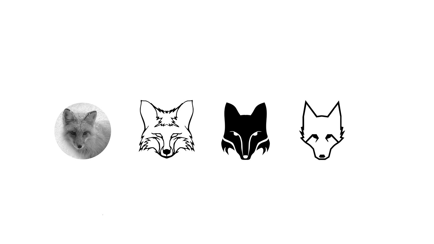 FOX animal simple minimal