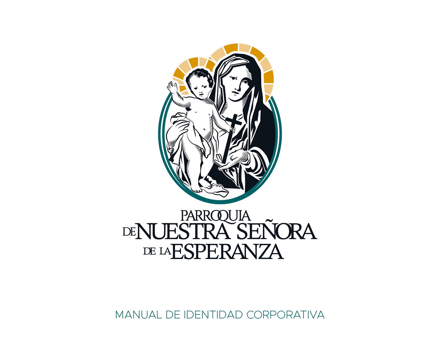 Brandguidelines branding  brands Catholic christ church Identidad Corporativa marcas virgin