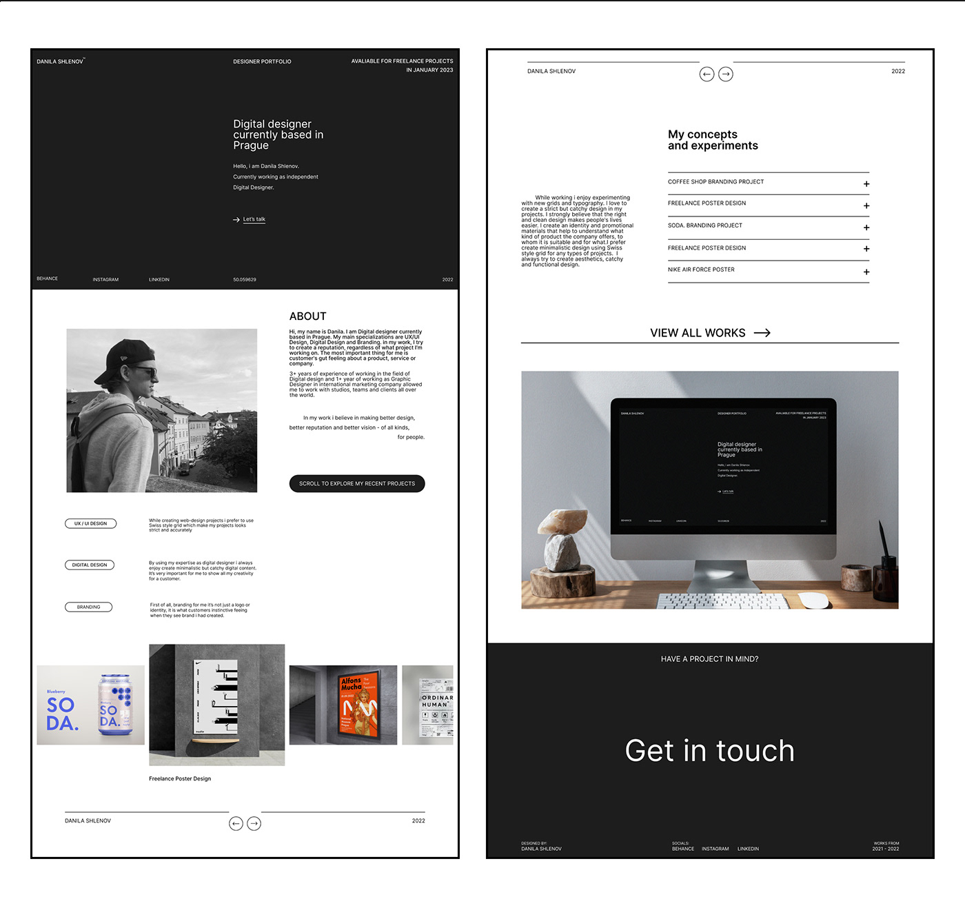 digital Figma Interface mobile portfolio ui design UI/UX user experience Web Design  Website