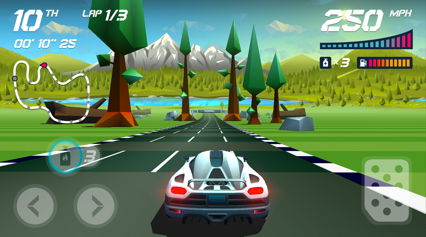 Racing car game ux/ui visual design UI Games video game Retro 90's