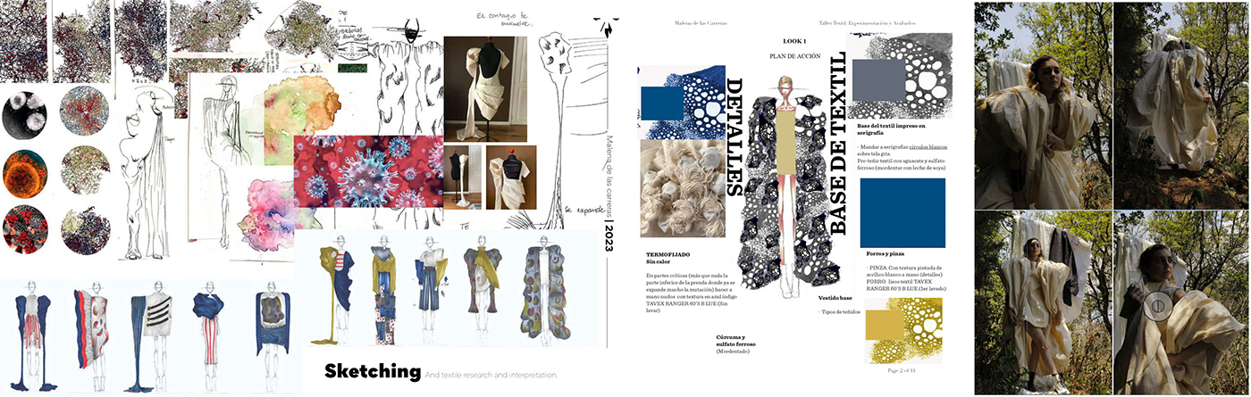 fashion design textile design  editorial ILLUSTRATION  technical drawing fashion